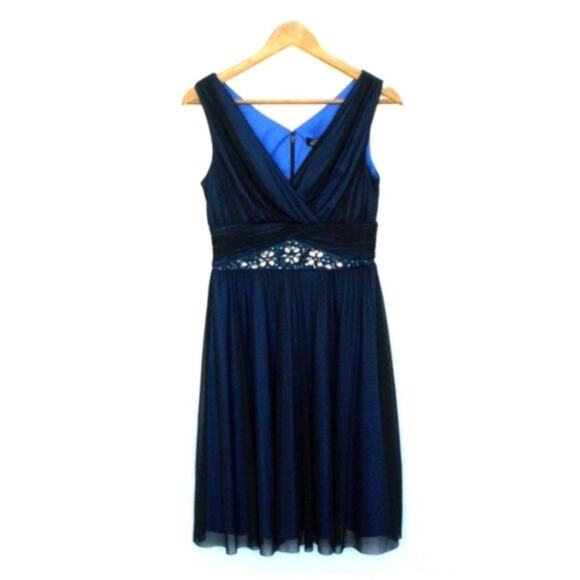 La Nouvelle Renaissance Beaded Semi Formal Dress WhimsiGoth Sz 6 - Picture 1 of 6